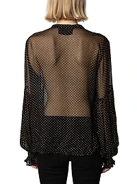 Tandy Mousseline Sparkle Blouse
