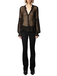 Tandy Mousseline Sparkle Blouse