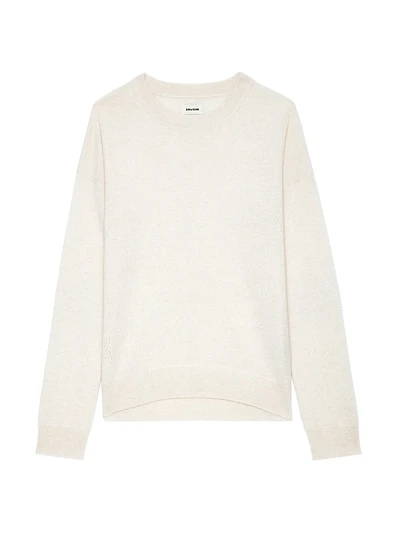 Cici Cashmere Star Patch Sweater