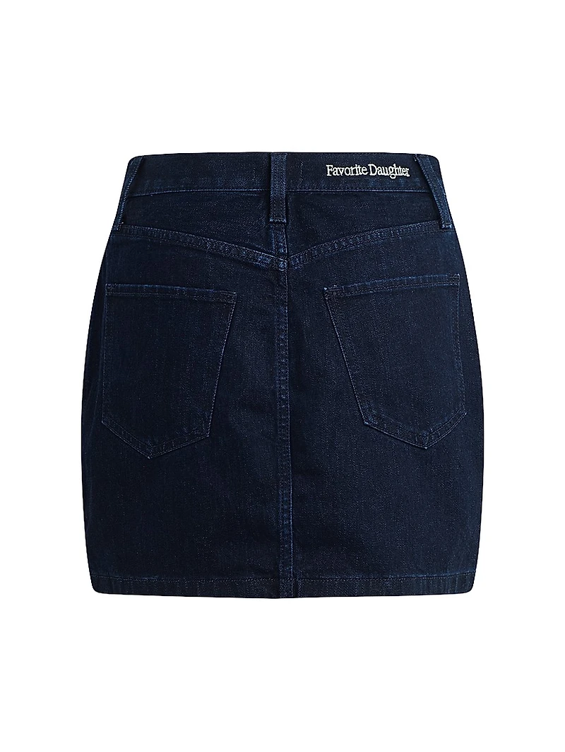 The Otto Denim Miniskirt