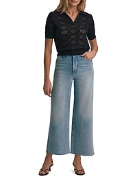 Courtside Mesh Polo Top