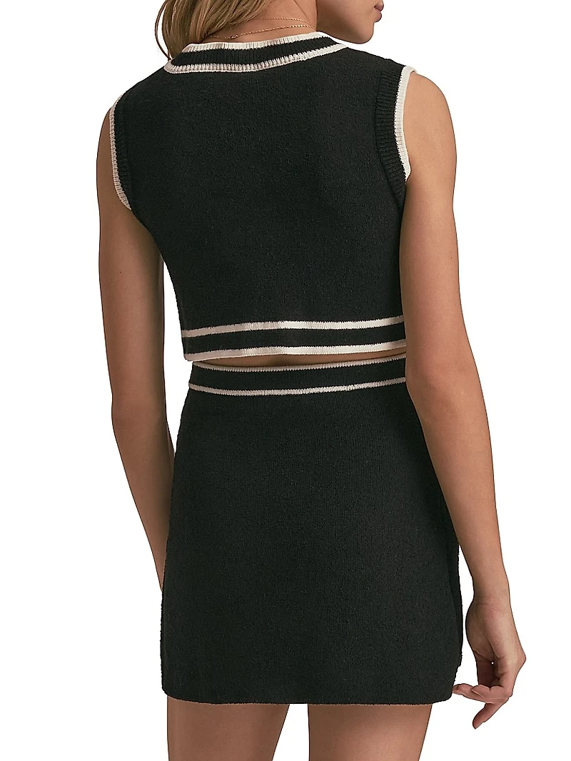 Meredith Stretch-Cotton Top