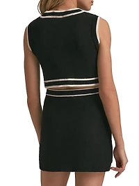 Meredith Stretch-Cotton Top