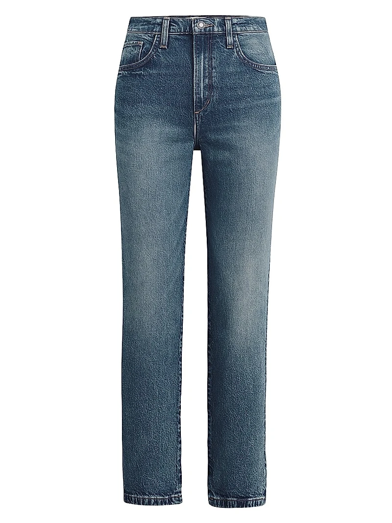 The Valentina Super High Rise Straight Jeans