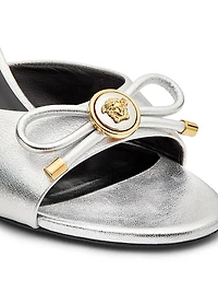 85MM Leather Mule Heels