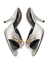 85MM Leather Mule Heels