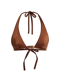 Pin Triangle Bikini Top