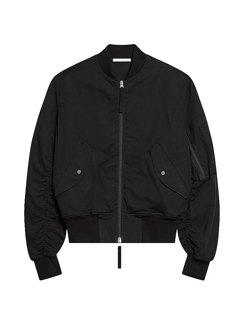 Creased MA1 Bomber Jacket