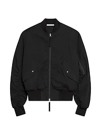 Creased MA1 Bomber Jacket