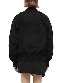 Creased MA1 Bomber Jacket