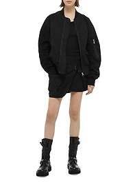 Creased MA1 Bomber Jacket