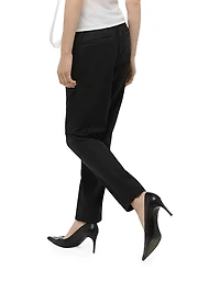 Tailored Wool Tapered Trousers