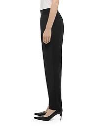 Tailored Wool Tapered Trousers