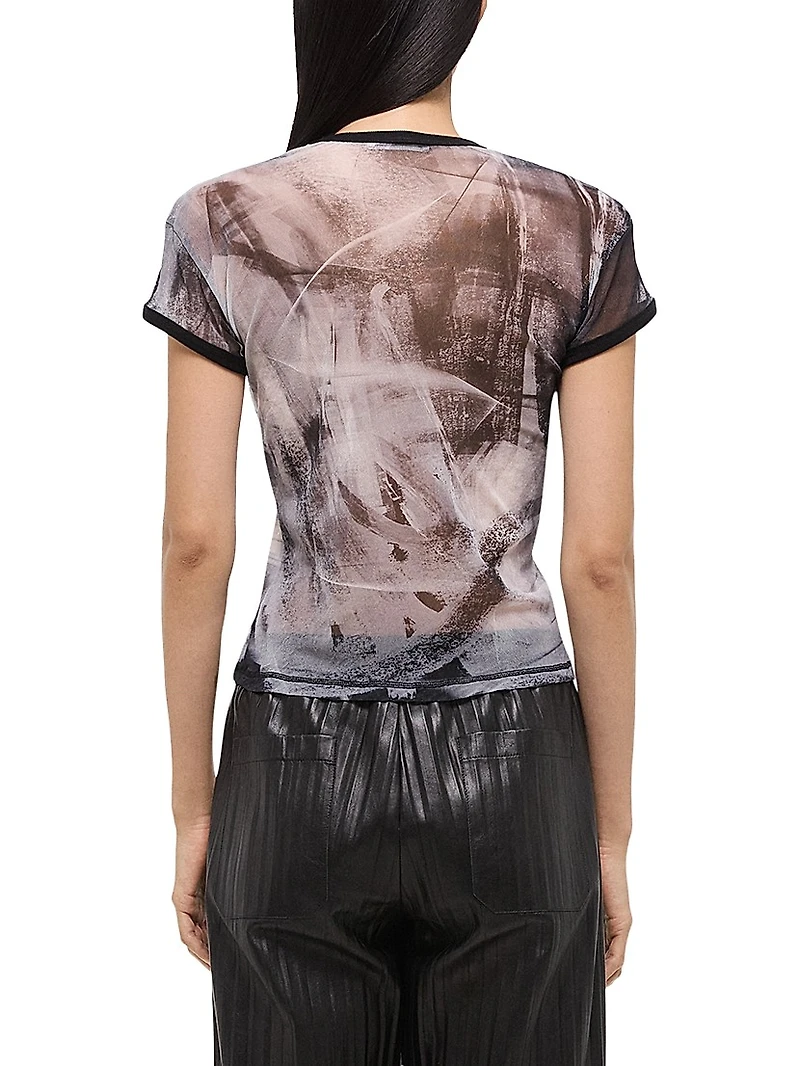 Printed Slim-Fit T-Shirt