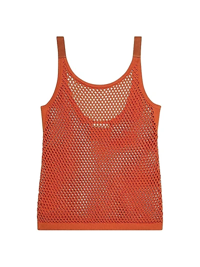 Mesh Cotton Tank