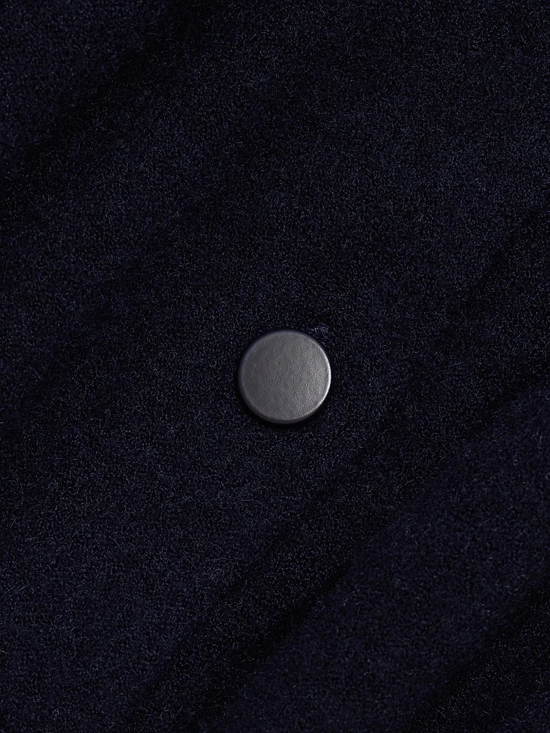 Half Moon Wool & Cashmere Blend Cardigan