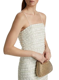 Violet Embellished Mini Dress