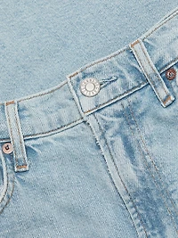 Ren Stretch Cotton High-Rise Wide-Leg Jeans