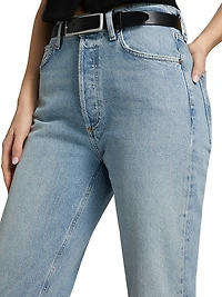 `90s Pinch Waist Stretch Crop Jeans