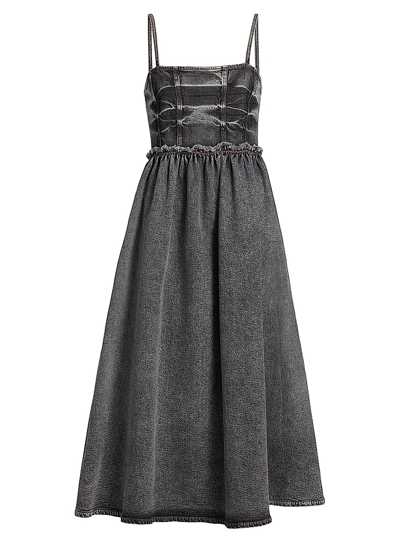 Future Denim Midi-Dress