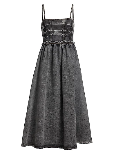 Future Denim Midi-Dress