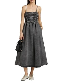 Future Denim Midi-Dress