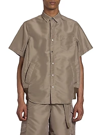 Nylon Twill Shirt