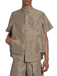 Nylon Twill Shirt