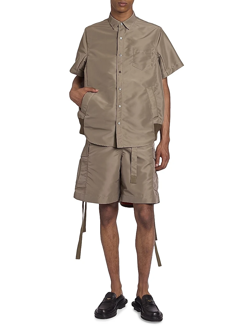 Nylon Twill Shirt