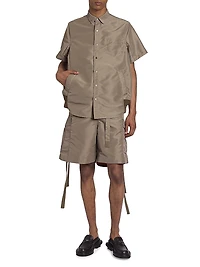 Nylon Twill Shirt