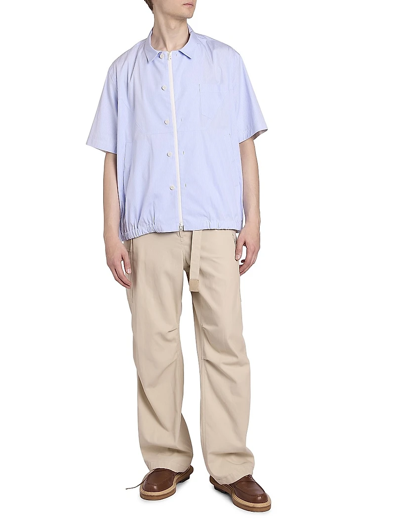 Cotton Twill Cargo Pants