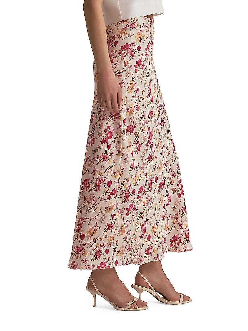 The Favorite Floral Maxi Skirt