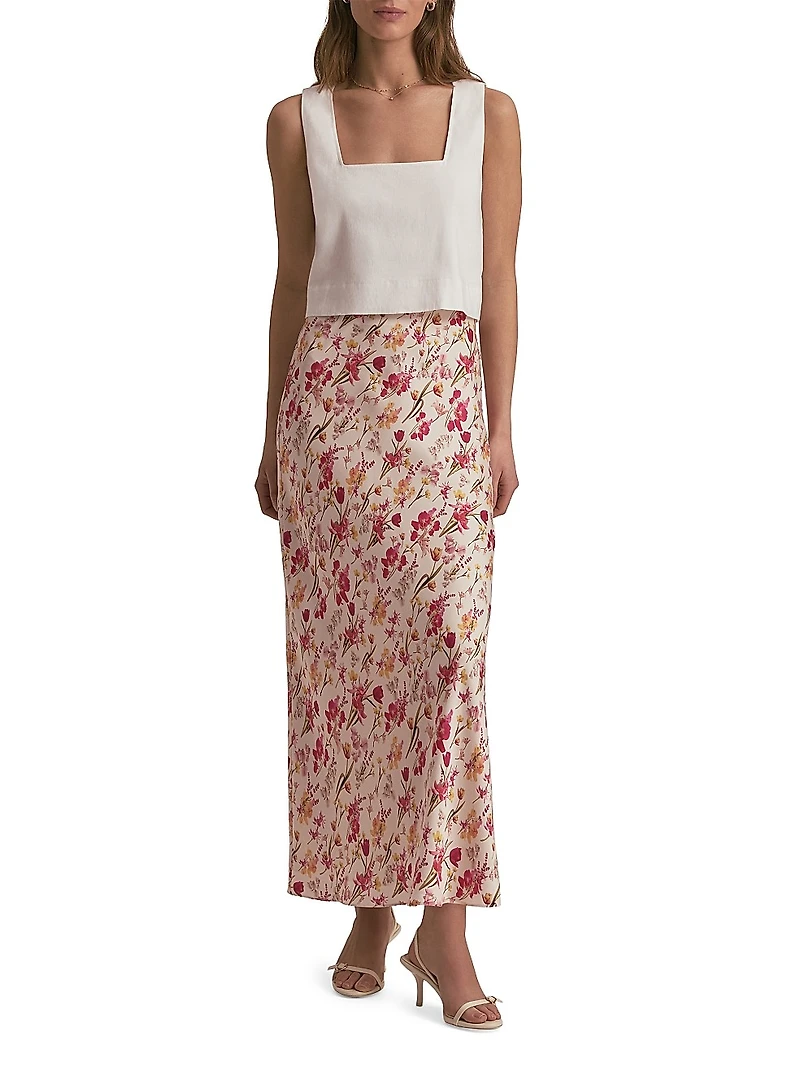 The Favorite Floral Maxi Skirt