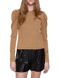 Astrid Puff-Sleeve Top