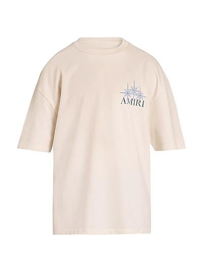 Starburst Oversized Crewneck T-Shirt
