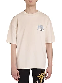 Starburst Oversized Crewneck T-Shirt