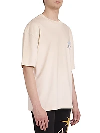 Starburst Oversized Crewneck T-Shirt