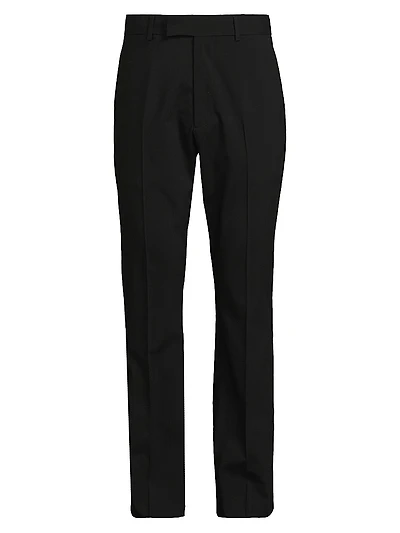 Kick-Flare Wool-Nylon Pants