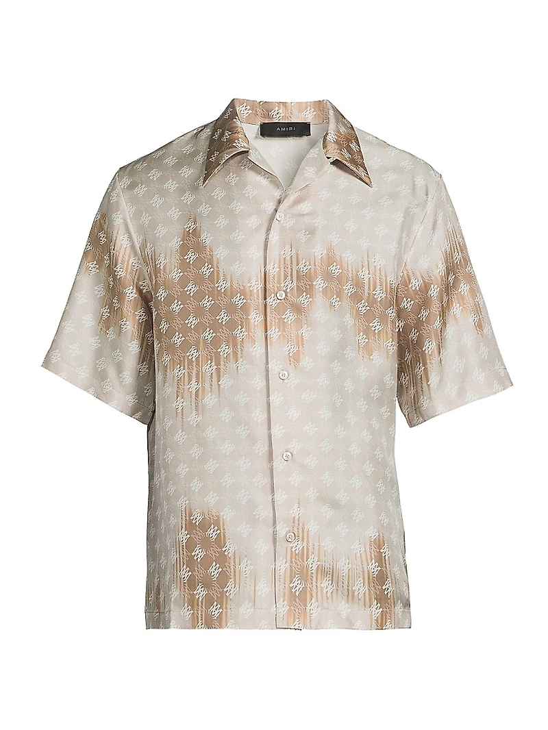 MA Quad Bleached Camp Shirt