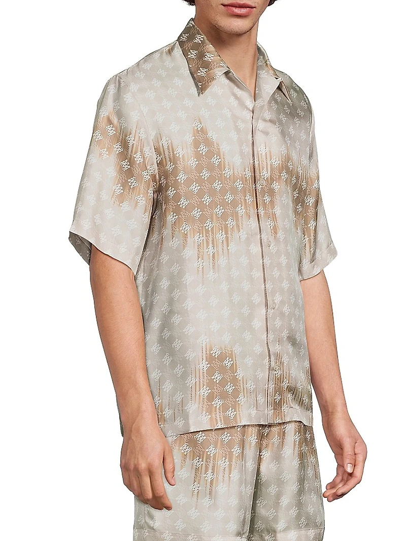 MA Quad Bleached Camp Shirt