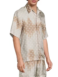 MA Quad Bleached Camp Shirt