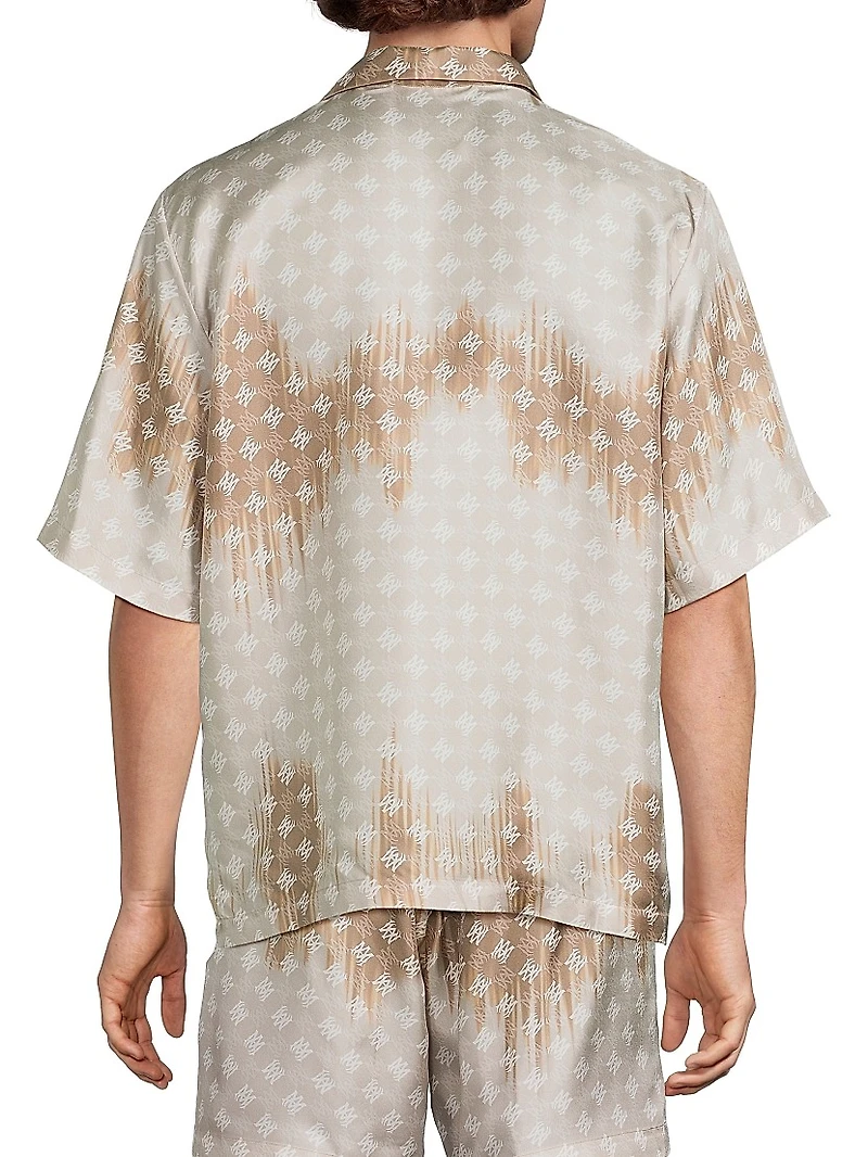 MA Quad Bleached Camp Shirt