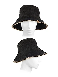 Jade Whipstitch Rollable Hat