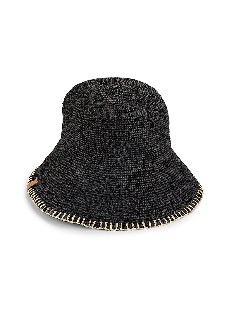 Jade Whipstitch Rollable Hat