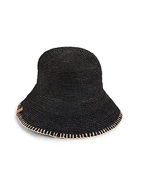 Jade Whipstitch Rollable Hat