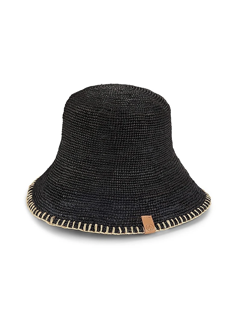 Jade Whipstitch Rollable Hat
