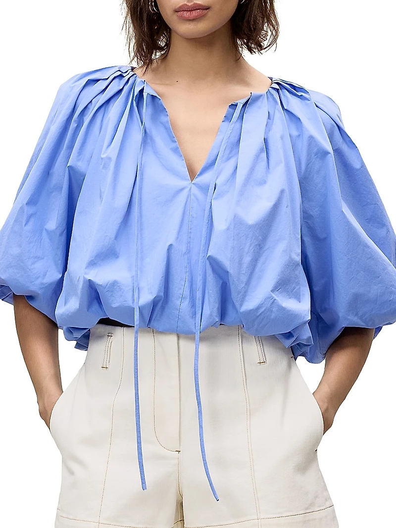 Yara Cotton Bubble Top
