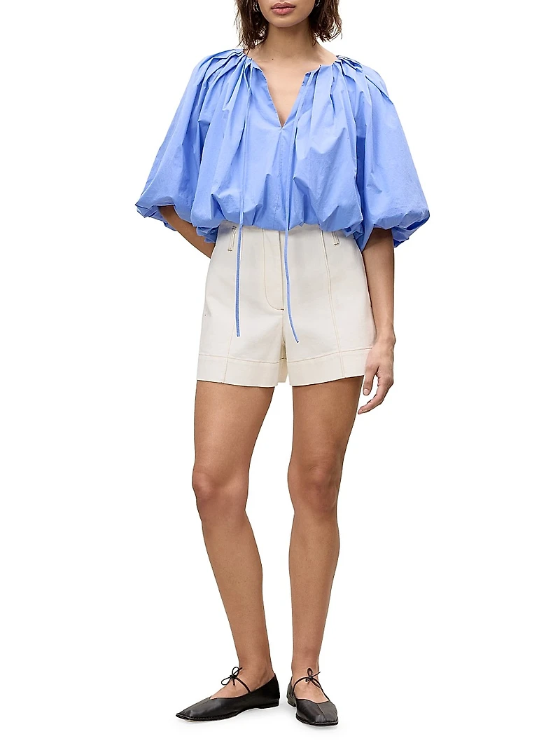 Yara Cotton Bubble Top