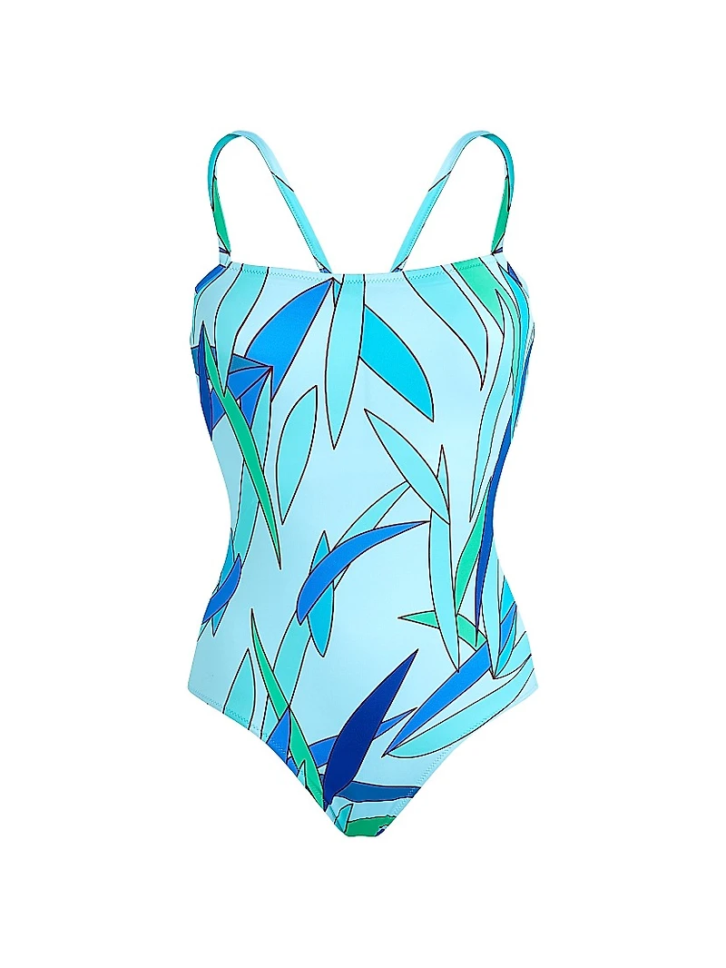 Madrague Printed One-Piece Swimsuit