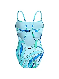 Madrague Printed One-Piece Swimsuit